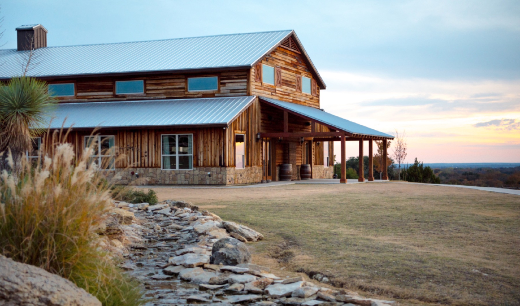 Diamond H3 Ranch venue exterior in the Texas hill country