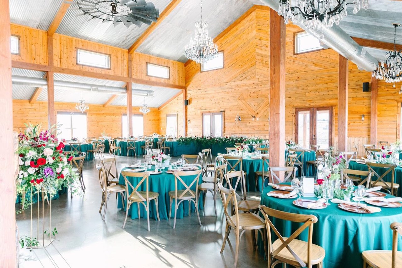 Diamond H3 Ranch barn reception, photo 9