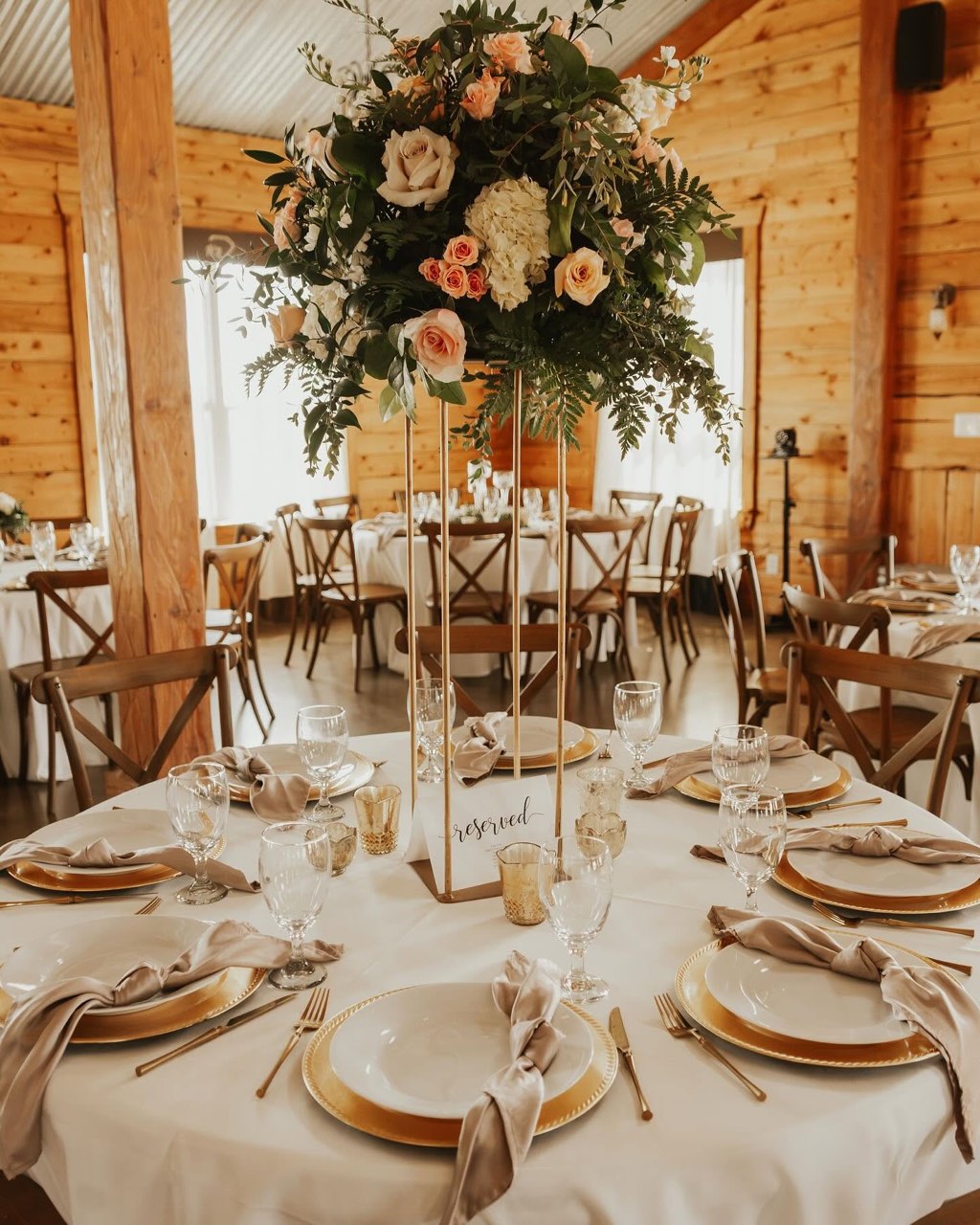Diamond H3 Ranch barn reception, photo 18