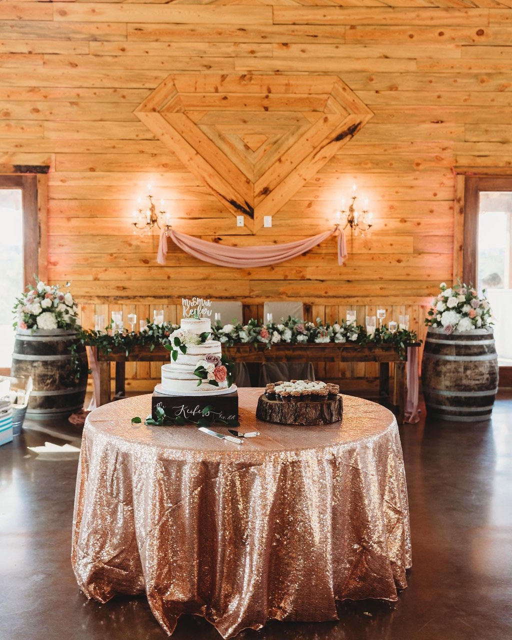 Diamond H3 Ranch barn reception, photo 39