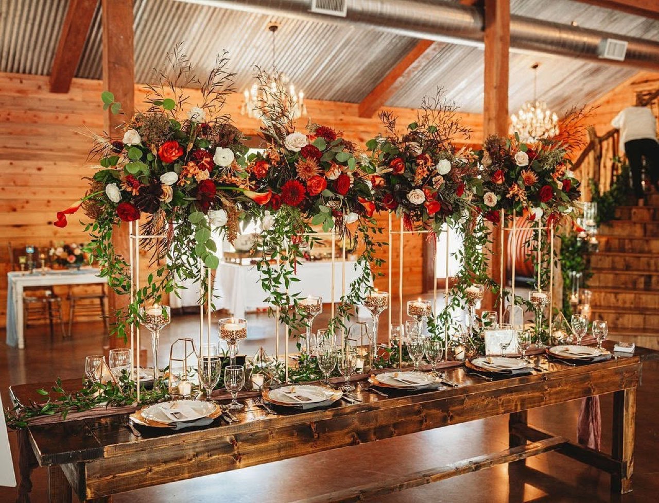 Diamond H3 Ranch barn reception, photo 51