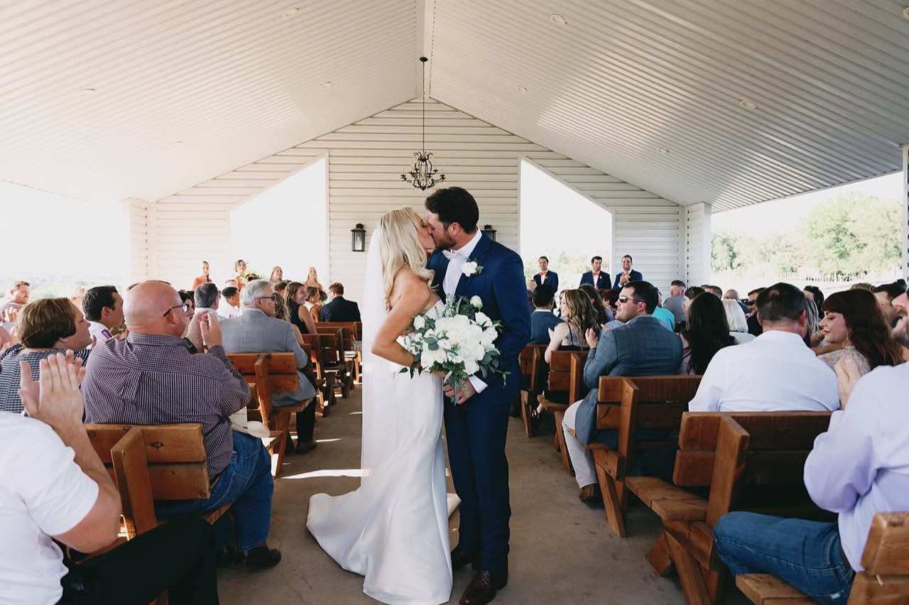 Diamond H3 Ranch open-air chapel wedding, photo 22