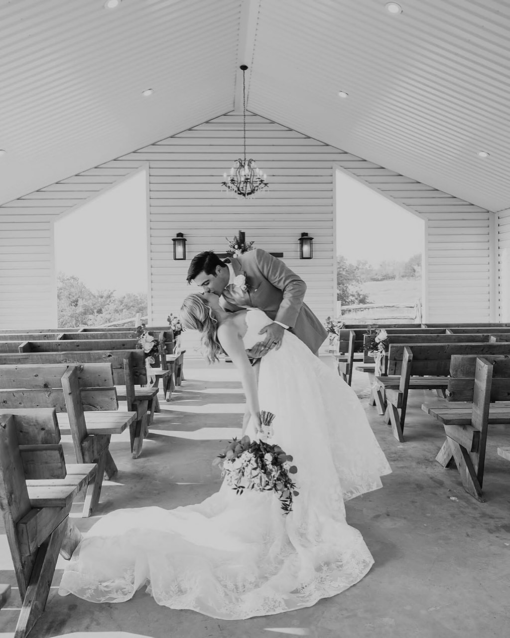 Diamond H3 Ranch open-air chapel wedding, photo 29