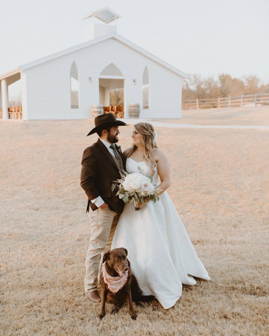Diamond H3 Ranch open-air chapel wedding, photo 36