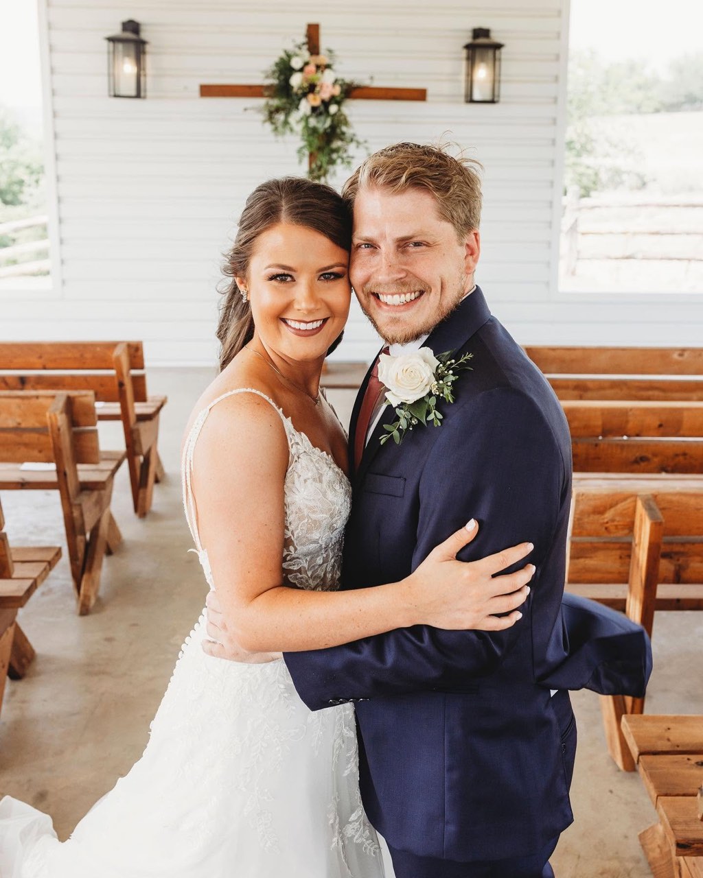 Diamond H3 Ranch open-air chapel wedding, photo 38