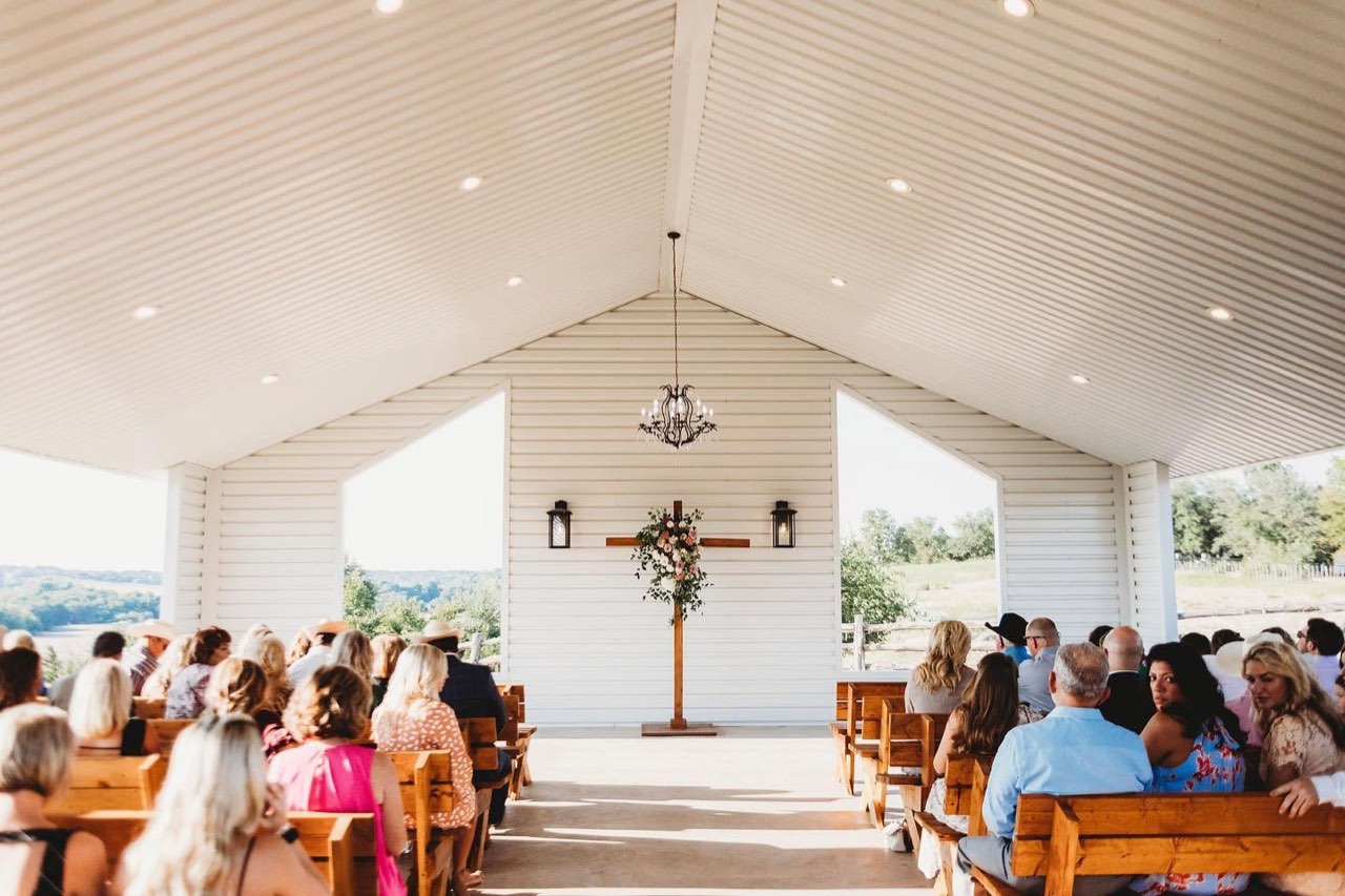 Diamond H3 Ranch open-air chapel wedding, photo 40