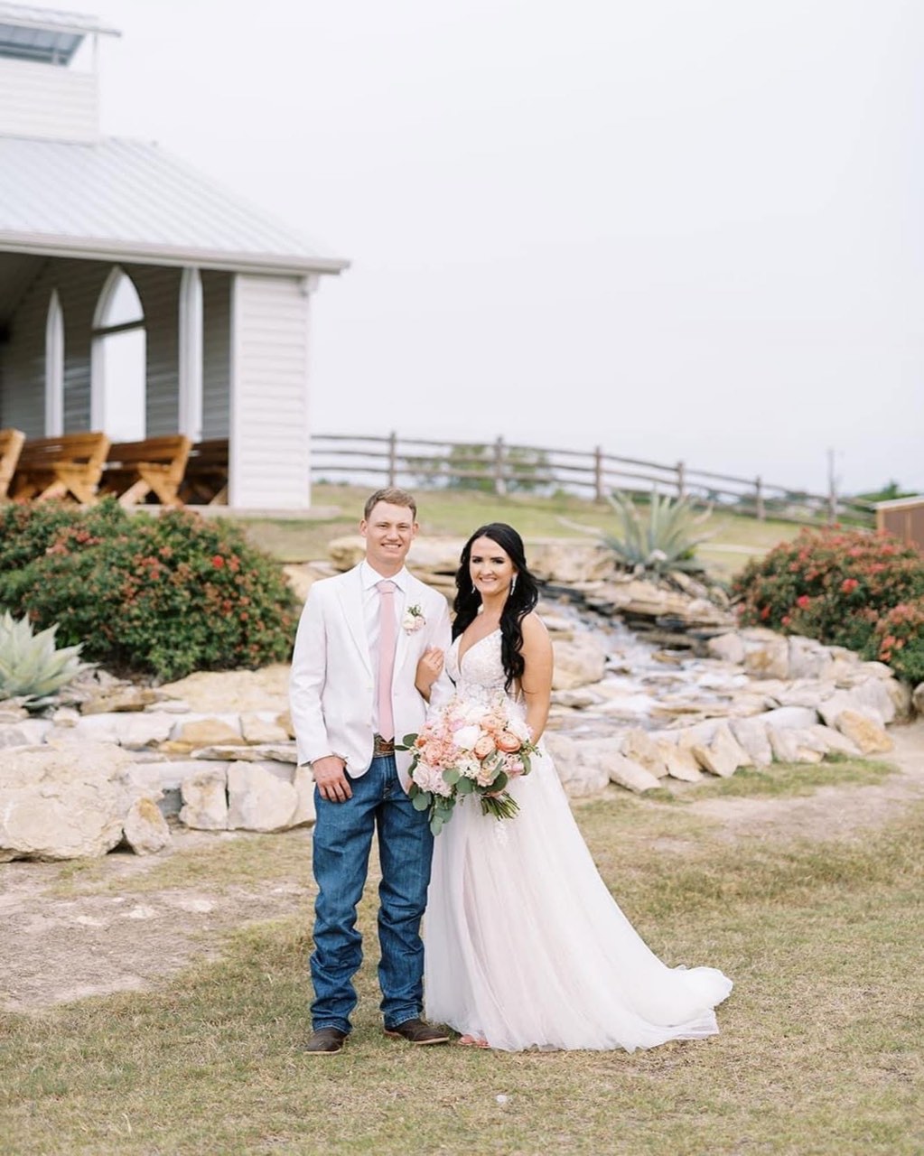 Diamond H3 Ranch open-air chapel wedding, photo 42