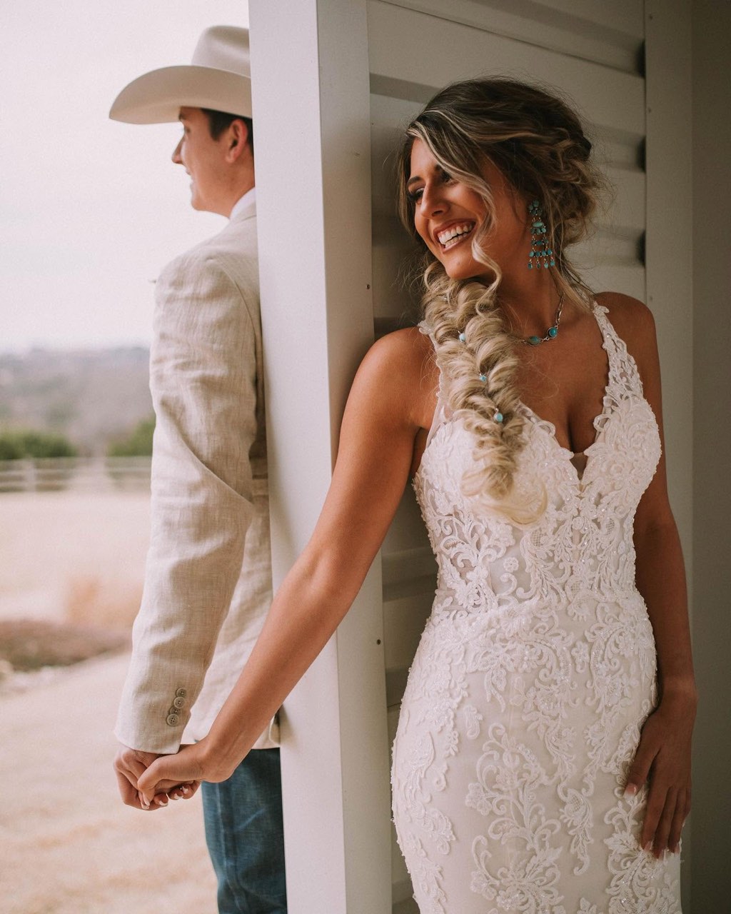 Diamond H3 Ranch open-air chapel wedding, photo 45