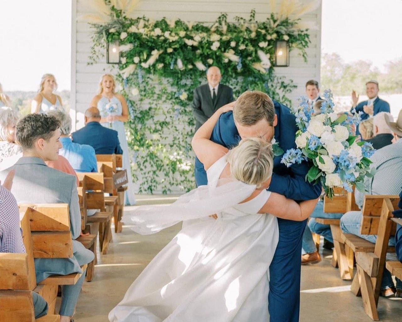 Diamond H3 Ranch open-air chapel wedding, photo 51
