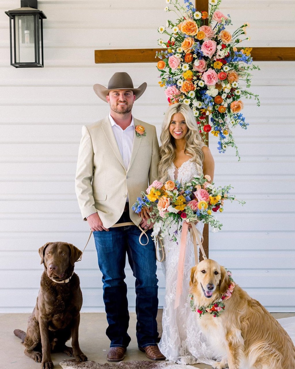 Diamond H3 Ranch open-air chapel wedding, photo 56